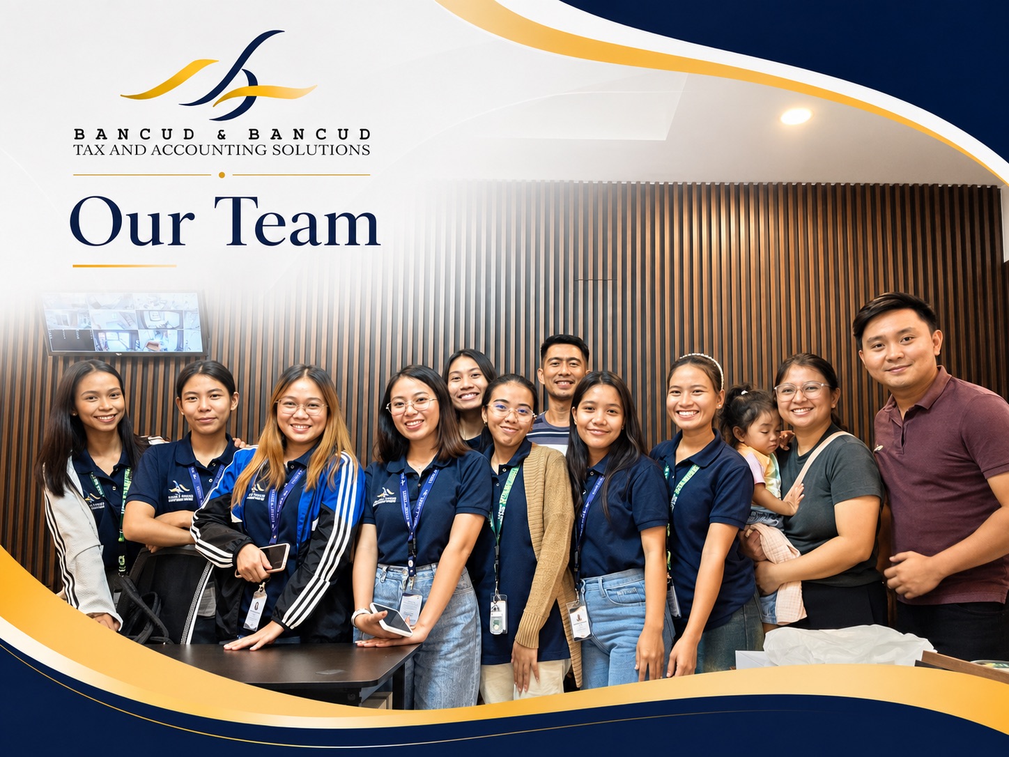 Bancud and Bancud team at the firm office